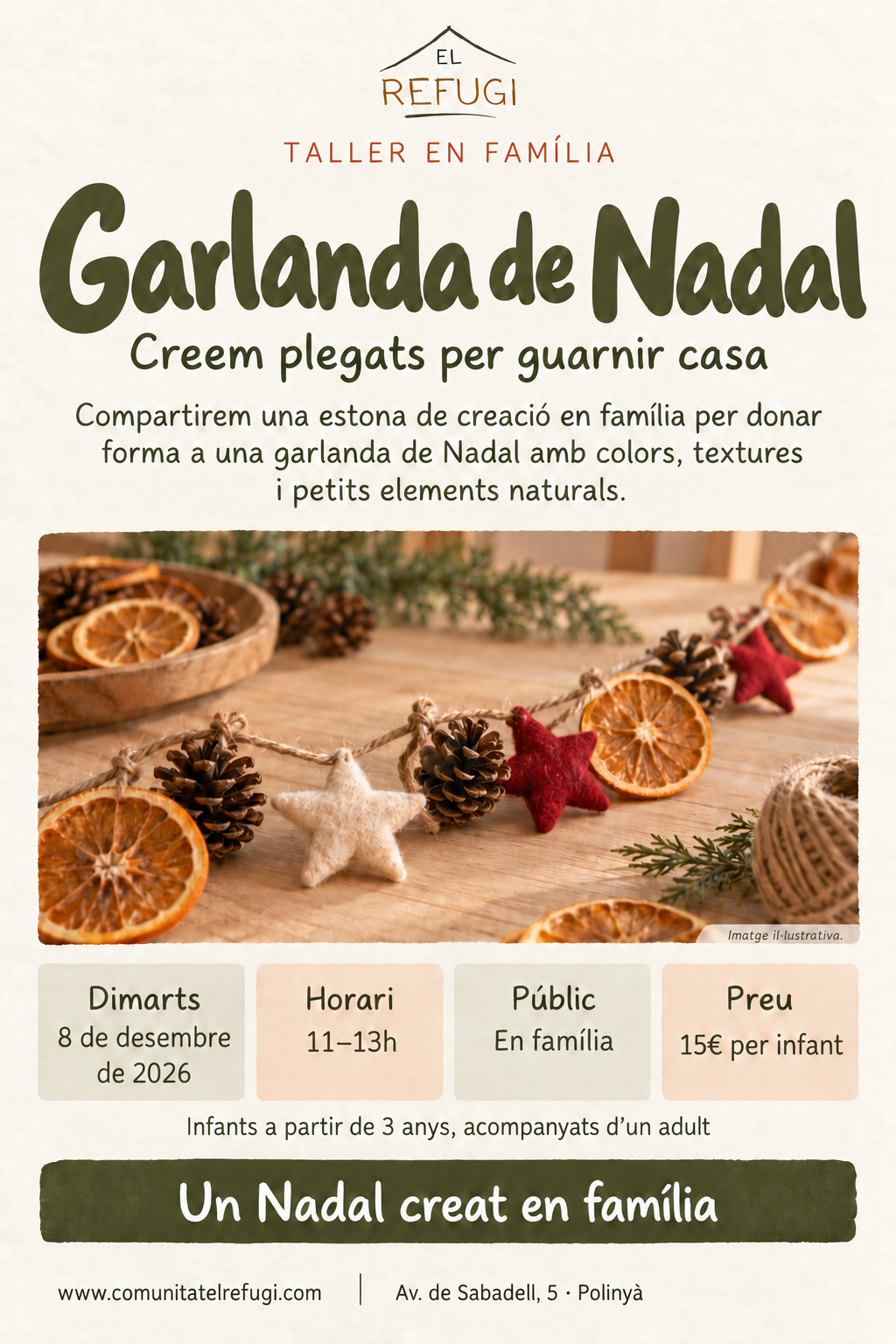 Cartell · Garlanda de Nadal